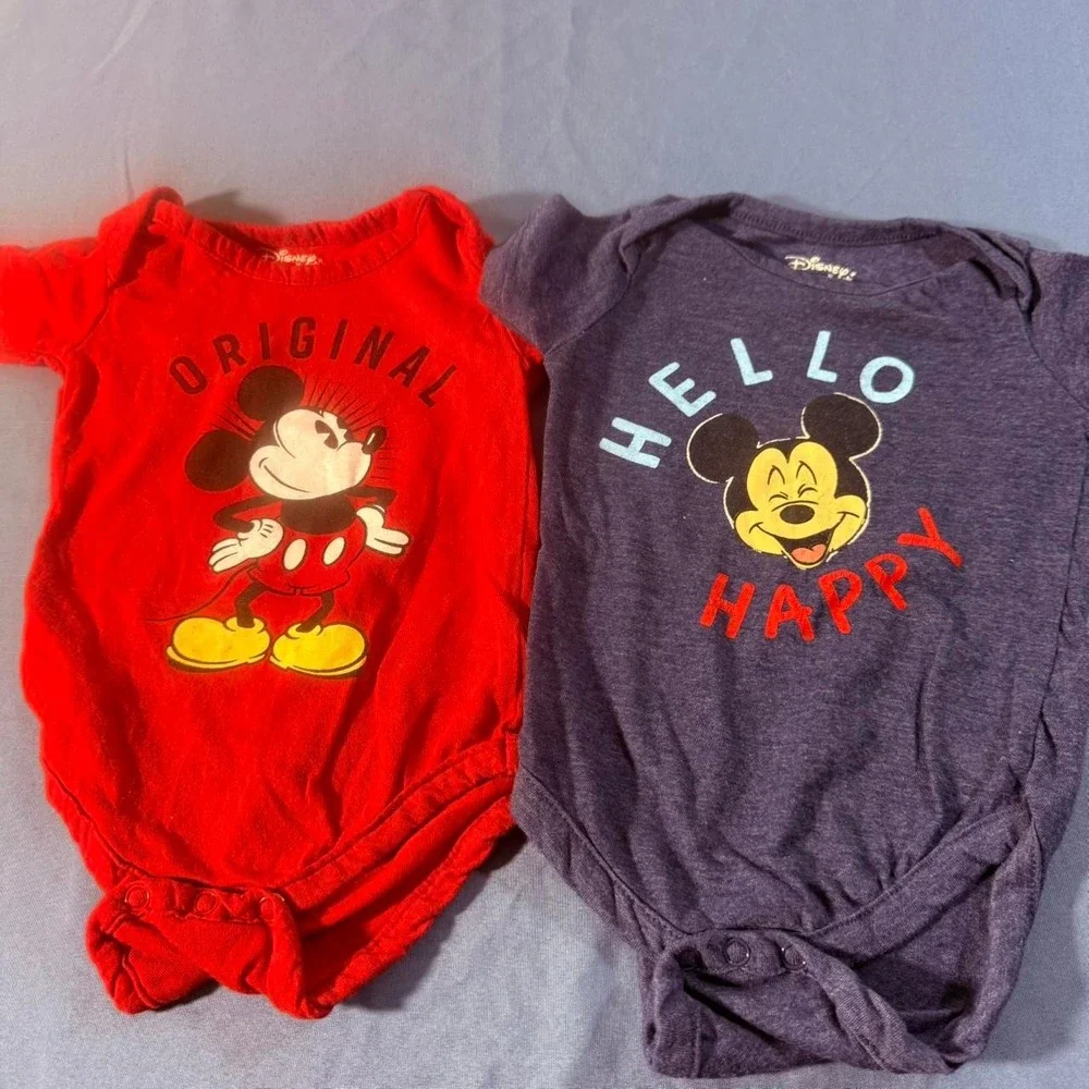 Disney baby Mickey Mouse 2-piece body suit 0-3 month